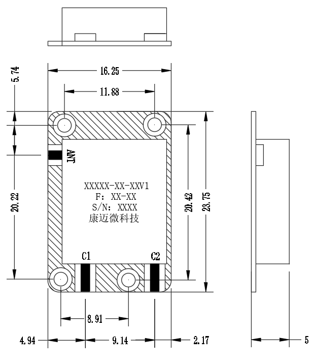 ZCB3-L10-1700-4664 Diplexer