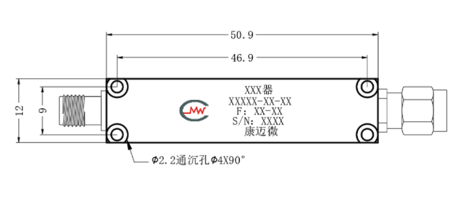 ZBF14-L140-4-454 滤波器