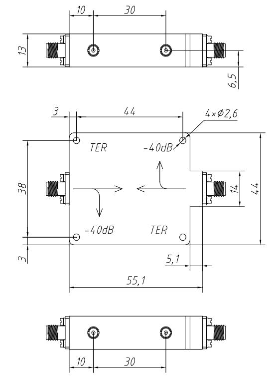 ZDC25-40MC2-8G-1093 Coupler