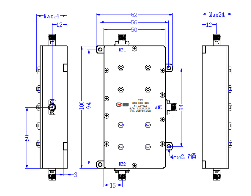 ZCB13-C1980-2200-4030 Diplexer