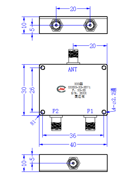 ZCB13-L860-1620-2680 Diplexer