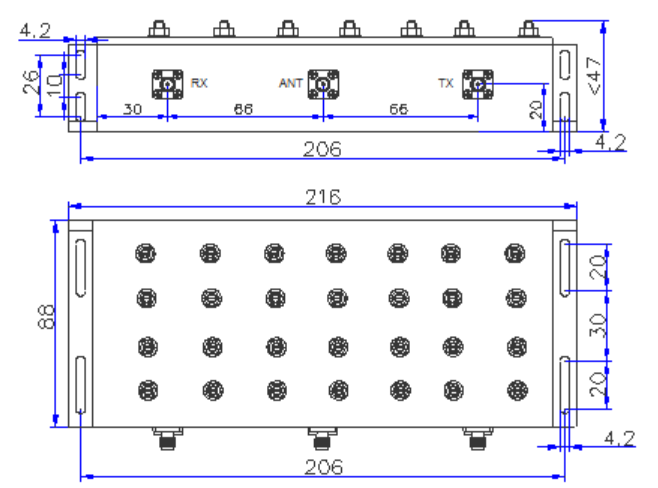 DUP-703-803-20-01 双工器