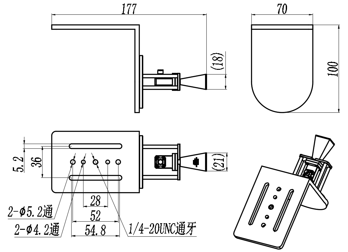 KSHA-BJ320-15-2.92L Standard horn antenna
