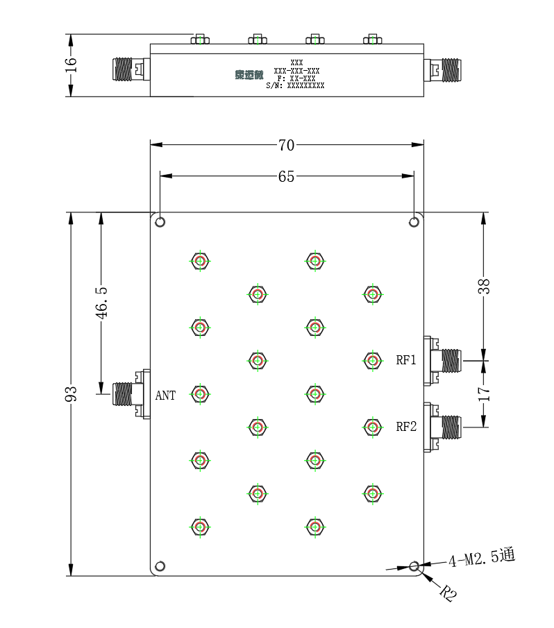ZCB16-2C4600-4880-2169 Diplexer