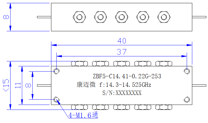ZBF5-C14.41-0.22G-253 Filter