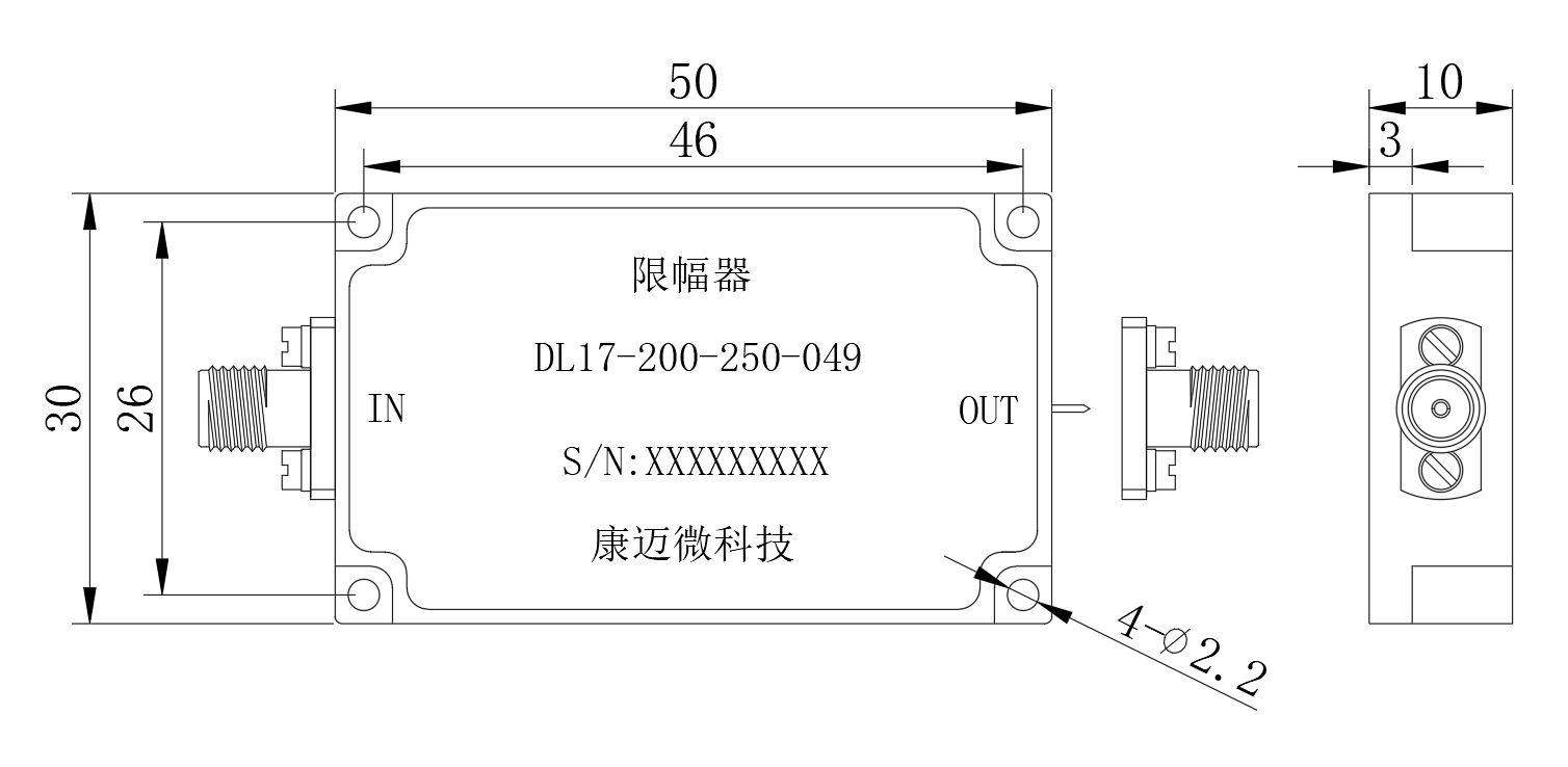 DL17-200-250-049 限幅器