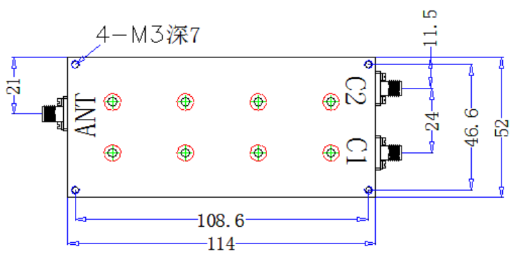 OQ-ODX-C1600-4100-SMA 滤波器
