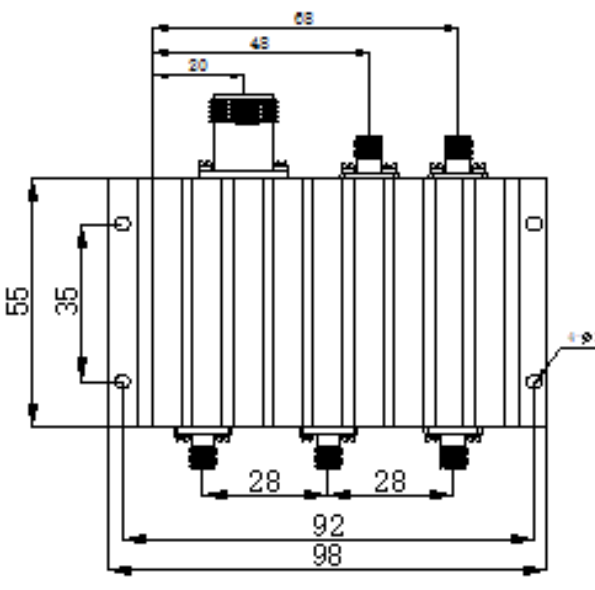 ZHPC-2.3-2.7-32 合路器