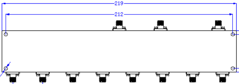 ZHPC-2.3-2.7-8D1 合路器