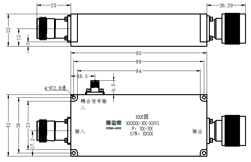ZDC3-21M1350-8500-3431 Coupler