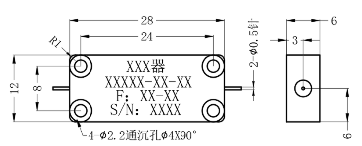 ZBF14-L810-400-395 滤波器