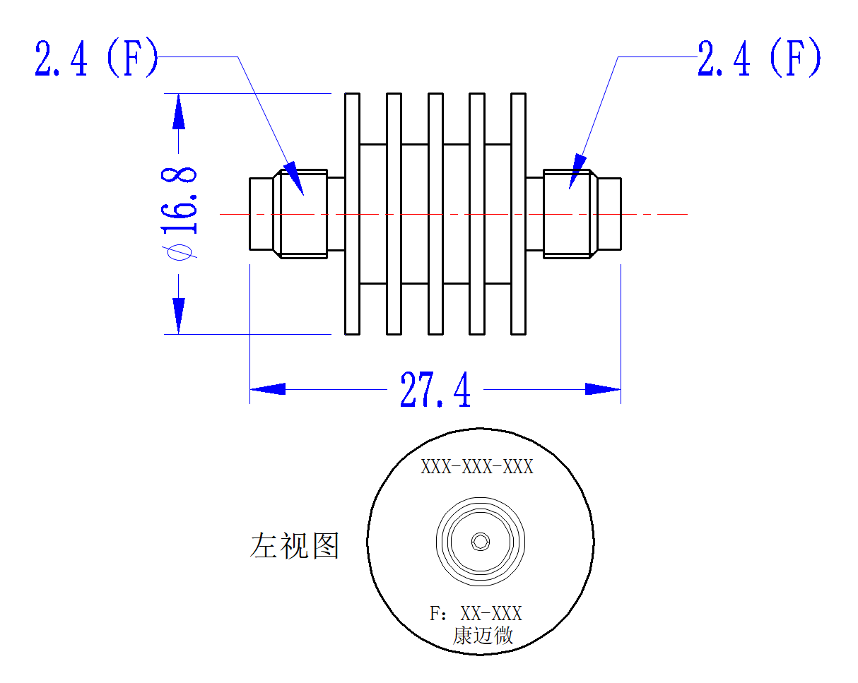 DA8-105-0-50G-4189 Attenuator