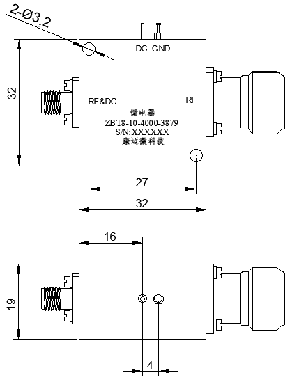ZBT8-10-4000-3879 Bias Tee