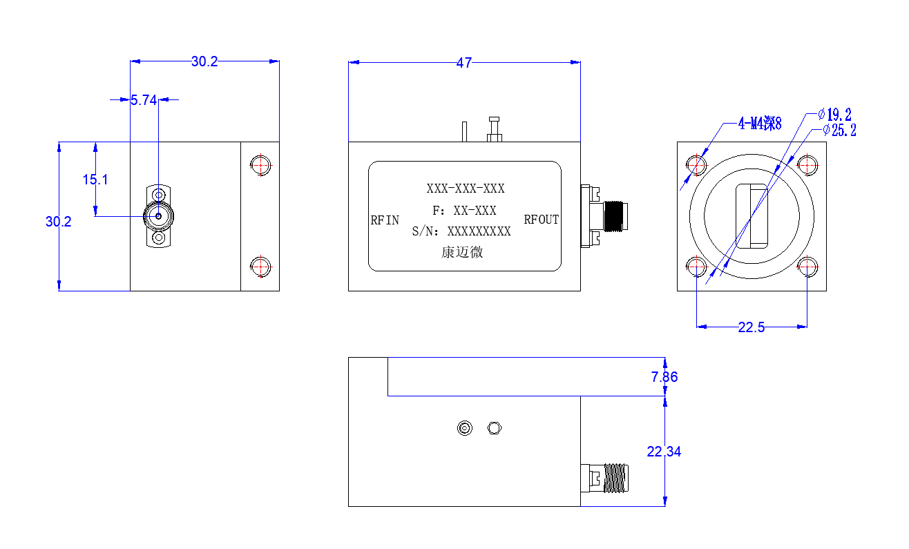 DLNA8-17.7-21.2G-3523 LNA