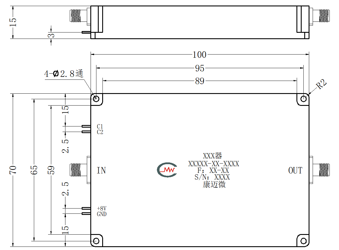 DSS3-4R600-1800-2715 Switching filter
