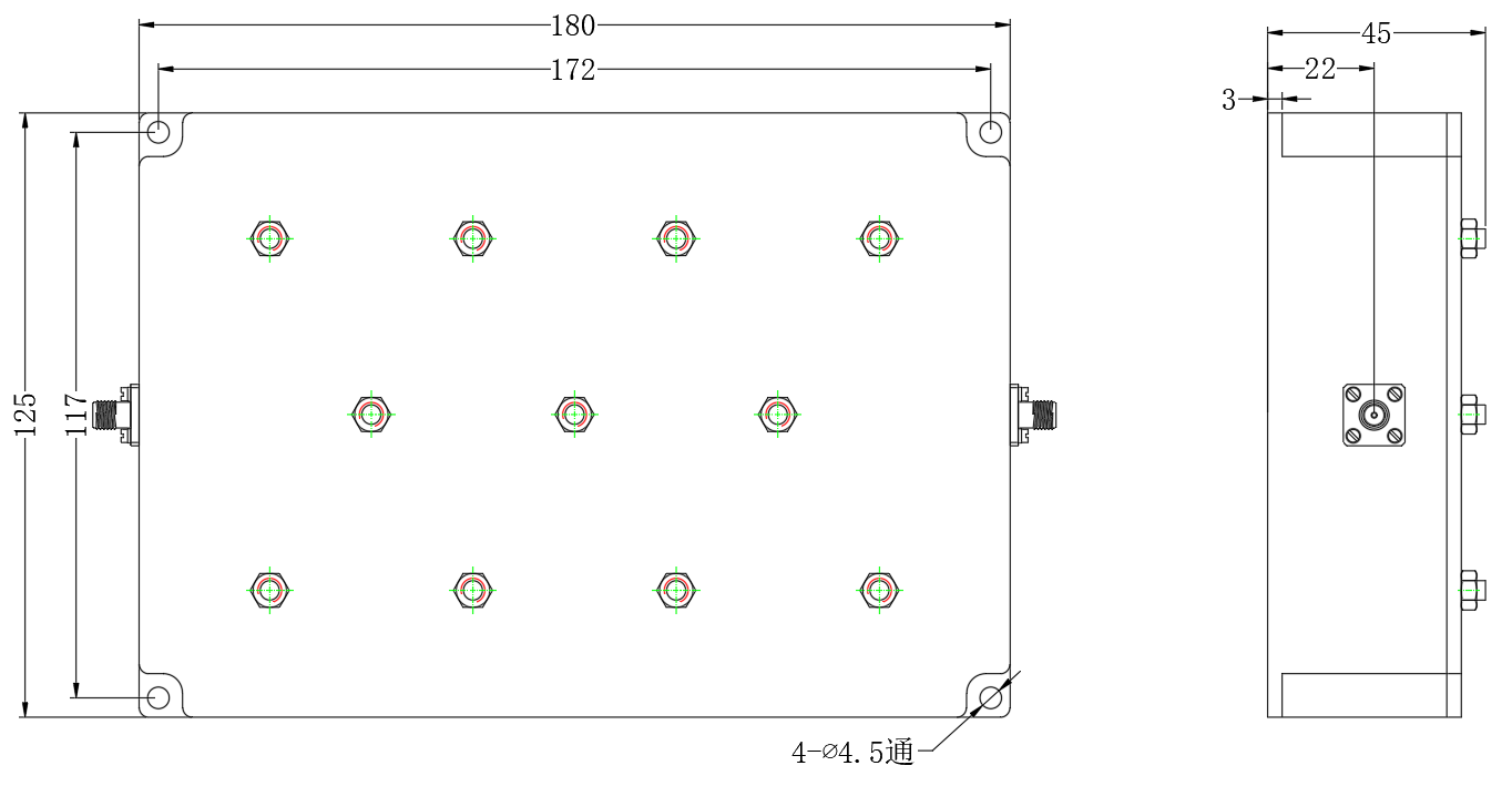 ZCB16-C885-934-003 Diplexer