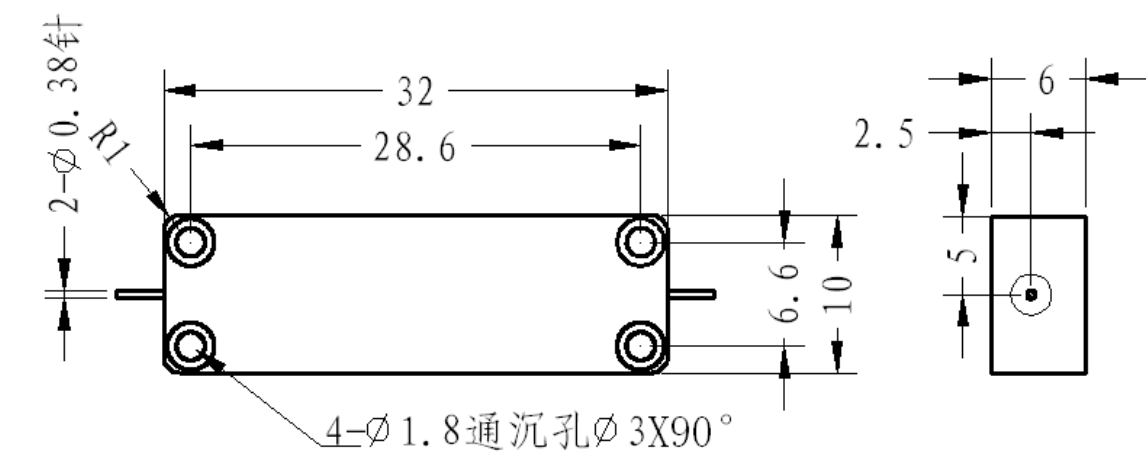 ZLPF2-L2.8G-4.7G-617 滤波器