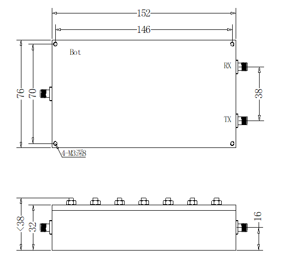 ZCB-C2025-2200-W298 Diplexer