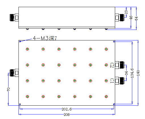 ZCB6-C880-960-1649 Diplexer