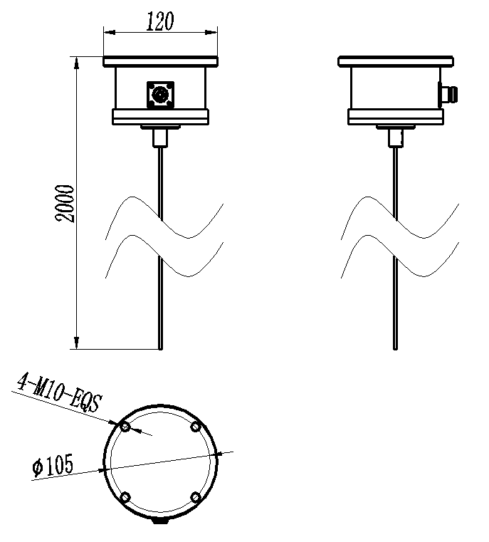 ZQX7-6-30-2127 Broadband omni antenna