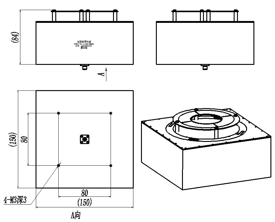 ZWD7-Y1.1-2G-2888 Right-handed microstrip antenna