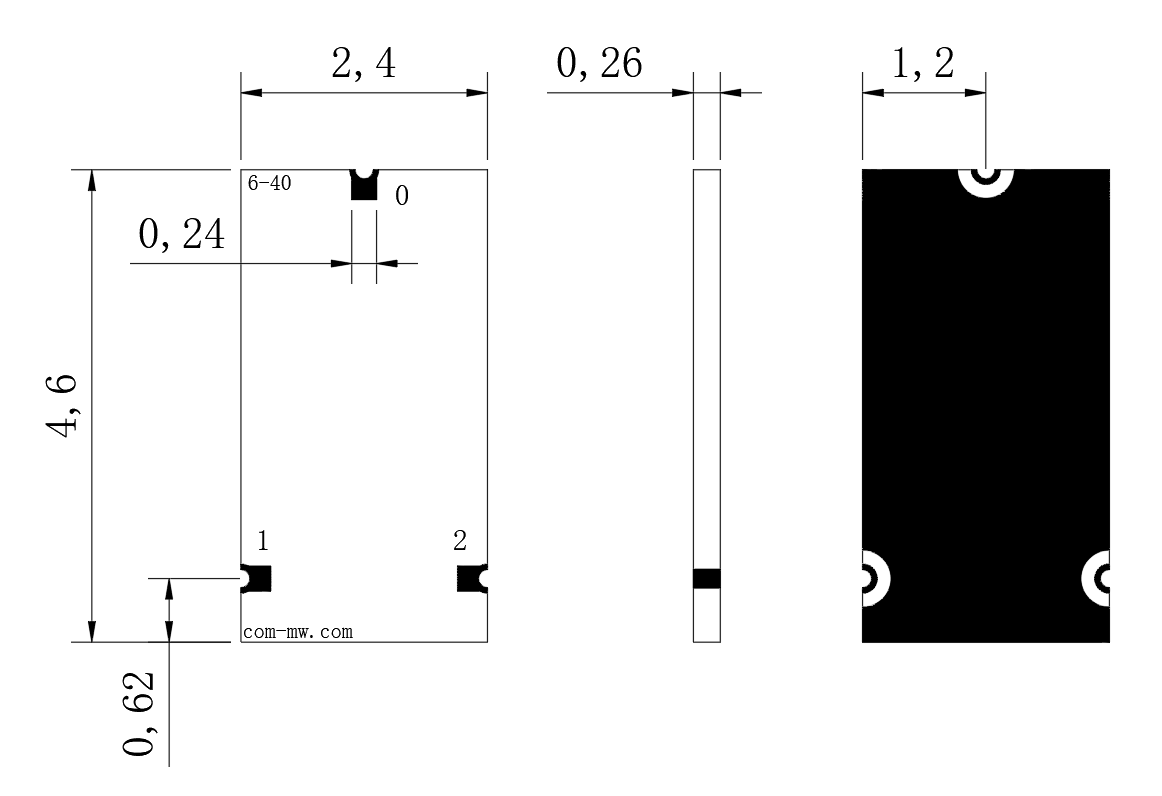 ZPD25-2M6-40G-842 Power divider