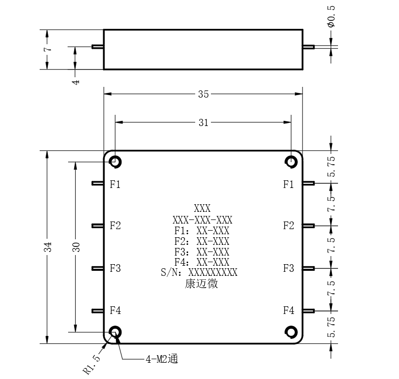 ZS14-L20-600-695 Component
