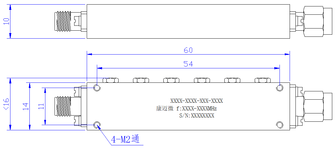 ZBF5-C15.65-2.4G-3136 Filter