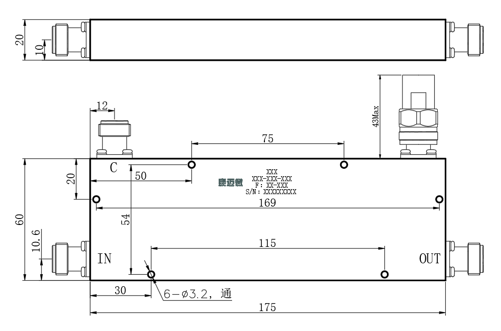 ZDC25-20C0.1-1G-162 Coupler