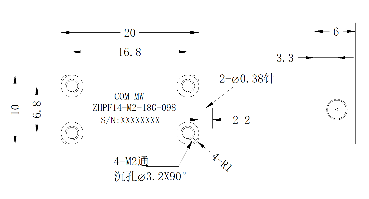 ZHPF14-M2-18G-098 Filter