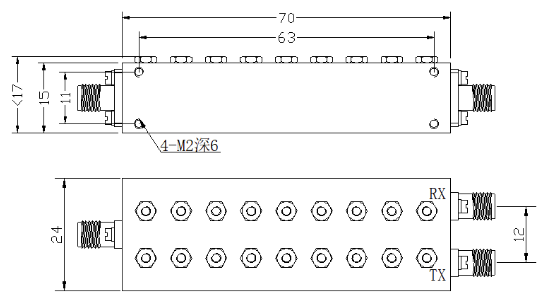 ZCB5-C4300-5200-380 Diplexer