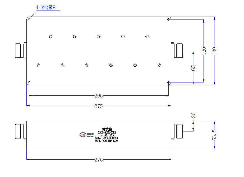 ZBSF6-C1164-1300-3312 滤波器