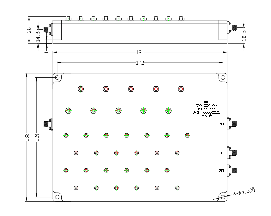 ZMC16-3C2405-5845-2161 Combiner
