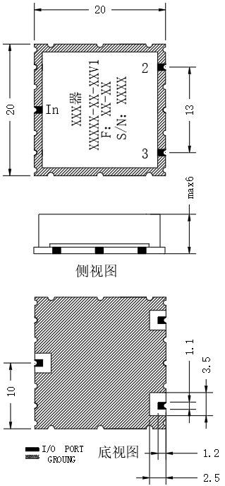 ZCB15-2L20-6000-499 Diplexer