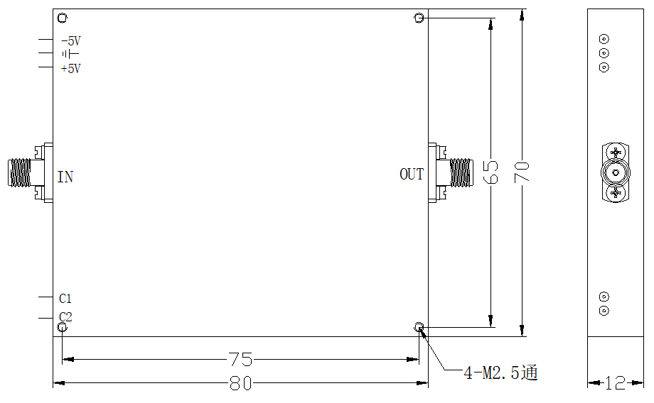 DSS5-4R6.5-11.95G-2266 Switching filter