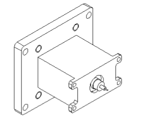 D8-BWWC120E-1549 Waveguide adapter