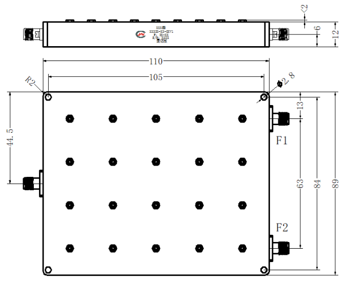 ZCB3-2C6000-7350-2279 Diplexer