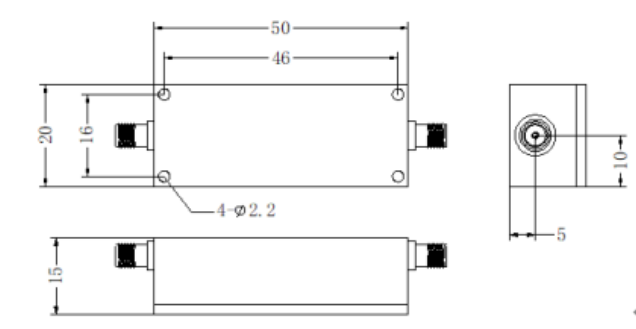 JX-LCF1-950M1050M-60SF LC filter