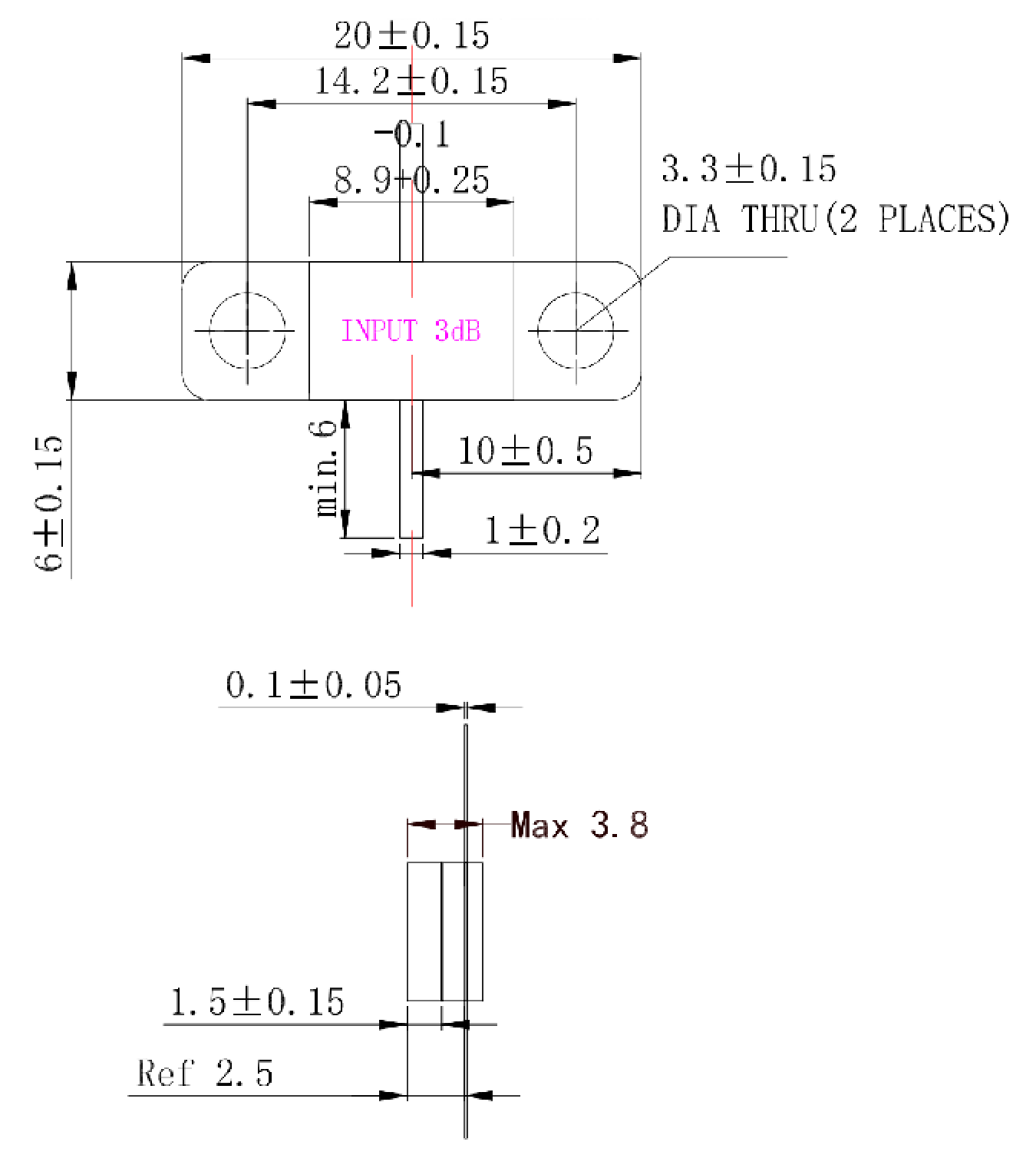 CPA-100F1AAC-03 Attenuator