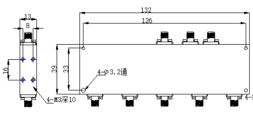 ZHPC-3.4-3.8-51 合路器