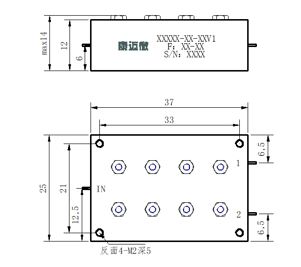 ZCB4-C5100-5940-1007 Diplexer
