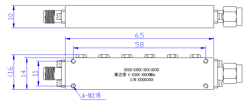 ZBF5-C13.35-2.4G-3135 Filter