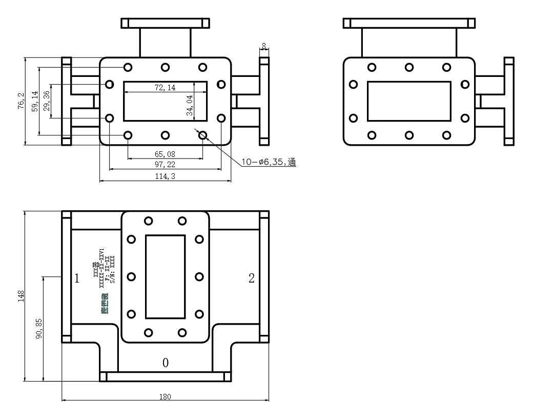 ZPD8-2W2.7-3.5G-2694 Power divider