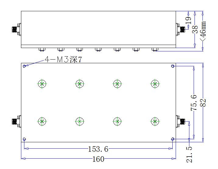 HBTE-BPF-663-698-S Band pass filter