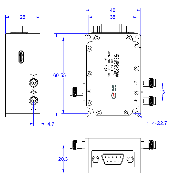 DSW8-2R1-40G-3981 Switch