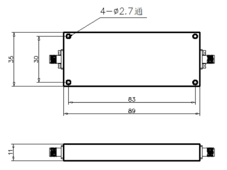 ZLPF6-L0-3000-806 低通滤波器