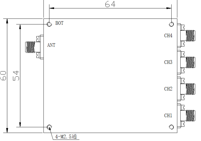 ZCB5-C8.55-12.45G-109 双工器