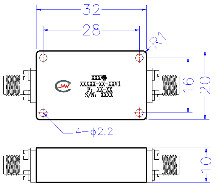 ZLPF1-M0-5G-434 滤波器