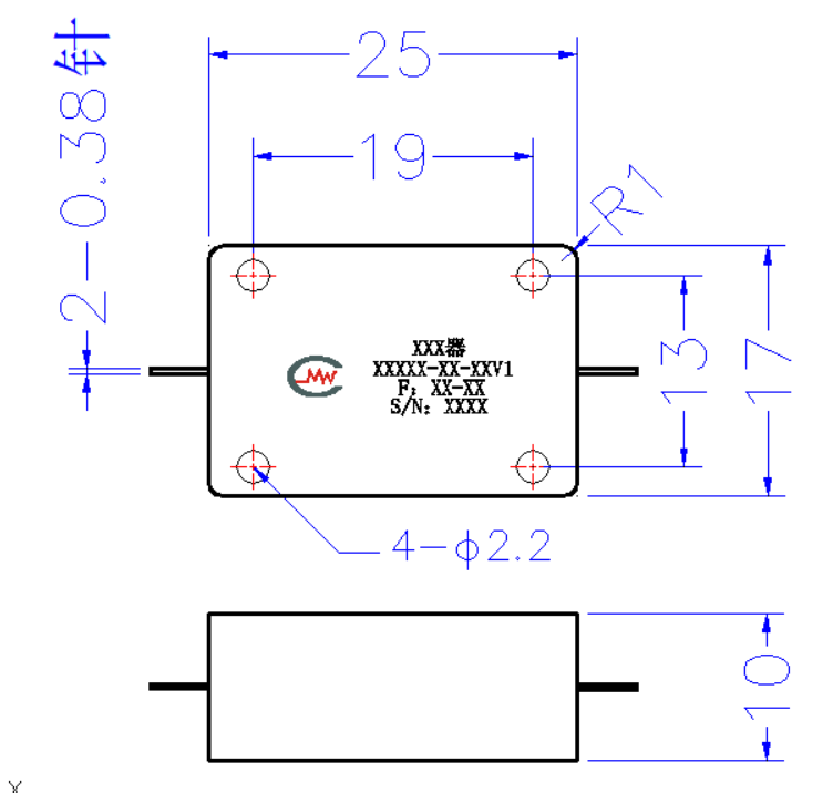 ZLPF1-M0-26.5G-422 滤波器