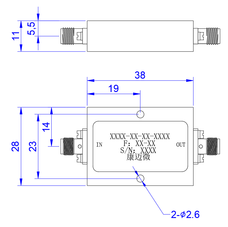 DE8-6-18G-3990 Equalizer